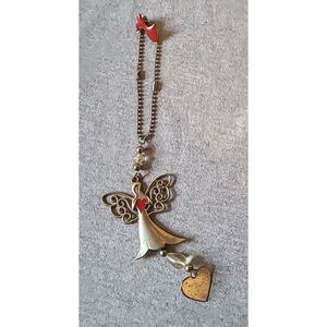 Guardian Angel Mirror Decor/Key Chain by Linx Trade Group. Item #1925